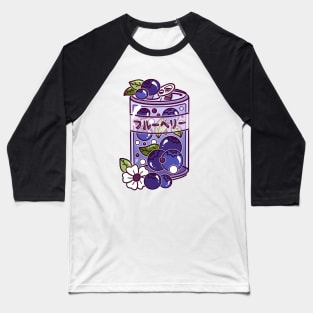 Blueberry Mint Soda Baseball T-Shirt